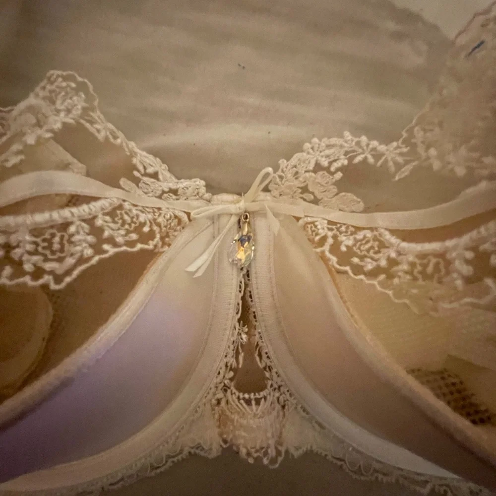 Charlotta Ivory Bra - Picture 3 of 12